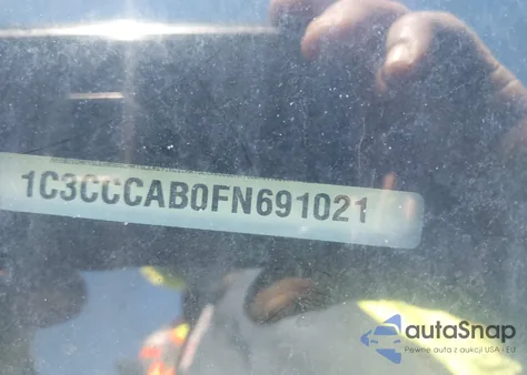 2015 Chrysler 200 Limited z USA, uszkodzony, nr VIN 1C3CCCAB0FN691021